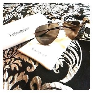 Womens (YSL) Sunglasses-63 mm